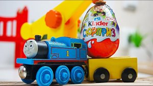 Видео с игрушками из мультфильмов "Томас и его друзья" и "Бен 10"