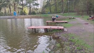 Утренний карпик на верхнем водоёме. Клёвое место, Лосиный остров.