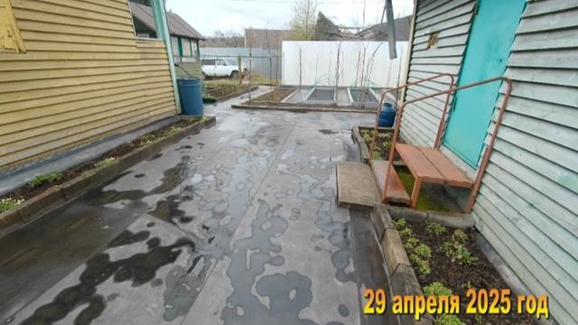 7 соток. Работа в малиннике. Что делаю?  Хроника 29 апреля 2025 год-