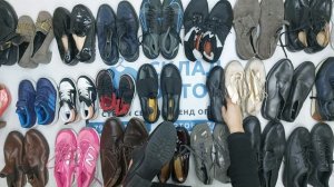 32862 Обувь весна-лето, 7пак, scarpe crema 18/24, секонд (cream/extra) оптом