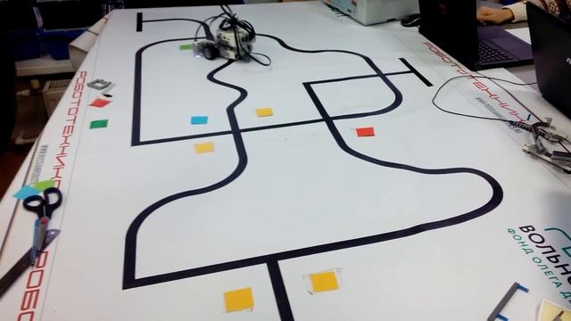 Подготовка к Робофест-2017 траектория