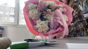 Smit41 букет из французских роз часть 2