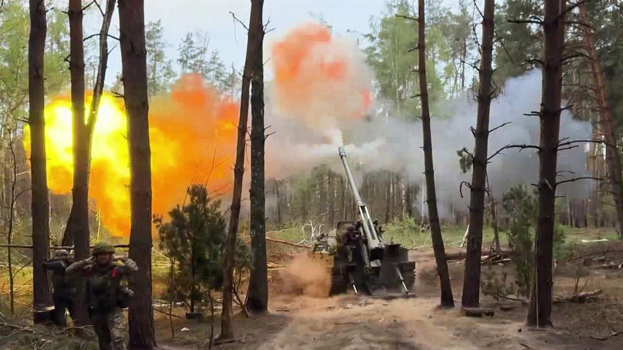 Российские бойцы бьют по позициям ВСУ в Сумской области