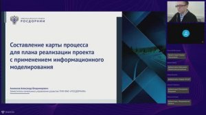 Составление карты процесса для плана реализации проекта с применением информационного моделирования