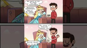 Комикс Стар и марко