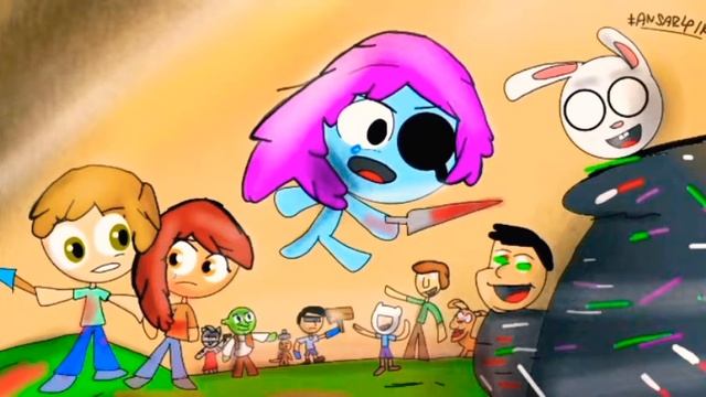 Фан-Арт ПИББИ и её Друзьей vs Glitch из Мультсериала "ПИББИ" 💥:3 @ANSAR4IK смотреть онлайн