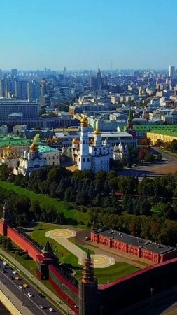 Полёт над Москвой #shorts (4)