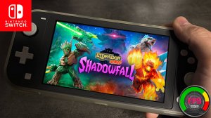 ELDRADOR CREATURES SHADOWFALL Nintendo Switch Lite Gameplay - FPS Monitor