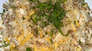 Салат с ананасами