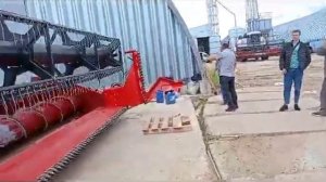 Агрегатирование рапсового стола LUPUS FLOAT STREAM