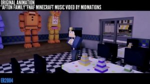 СЕМЬЯ АФТОН - Фнаф Майнкрафт Песня (На Русском)| Afton family Fnaf Minecraft Song Russell Sapphire