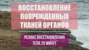 РЕЛАКС ВОССТАНОВЛЕНИЕ ПОВРЕЖДЕННЫХ ТКАНЕЙ ОРГАНОВ