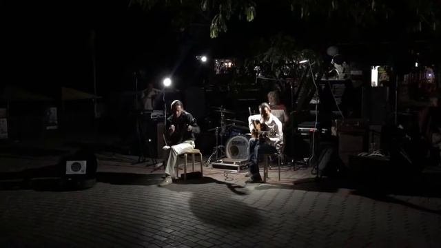 Уличные музыканты в Коктебеле