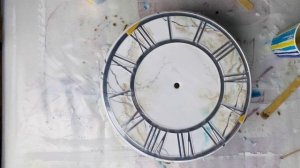 Как прикрепить циферблат к часам из эпоксидной смолы