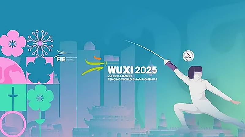 Чемпионат мира 2025 Юниоры, командные соревнования по фехтованию на шпагах в Китае, Wuxi