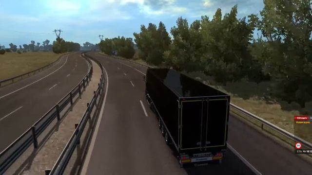 Euro Truck Simulator 2 Гонка с друзьями на "Скамейках"))