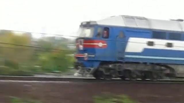 ТЭП70.Следует резервом на станцию Основа.С приветом. смотреть онлайн