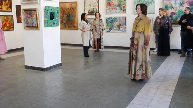 Модный показ в Галерее Мастацтва / Часть 2 / Дизайнер Янчилина Анна