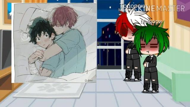 Реакция на шипы Моя геройская акаднмия смотреть онлайн