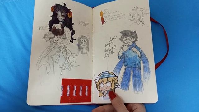 ОБЗОР НА СКЕТЧБУК маты всякие гадости и хоумстак смотреть онлайн