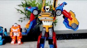 Тоботы Трансформеры: Тобот Тритан. Интеграция Тоботов X, Y, Z. Распаковка