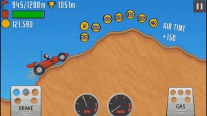 Гоночная машина Игра Hill Climb Racing Мультик про машинки для детей Игра как мультик