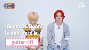 [P1Harmony] How P1Harmony handles each other's aegyo..?!😂 I 3min. 30 sec. FAST INTERVIEW I POPTIME🍿