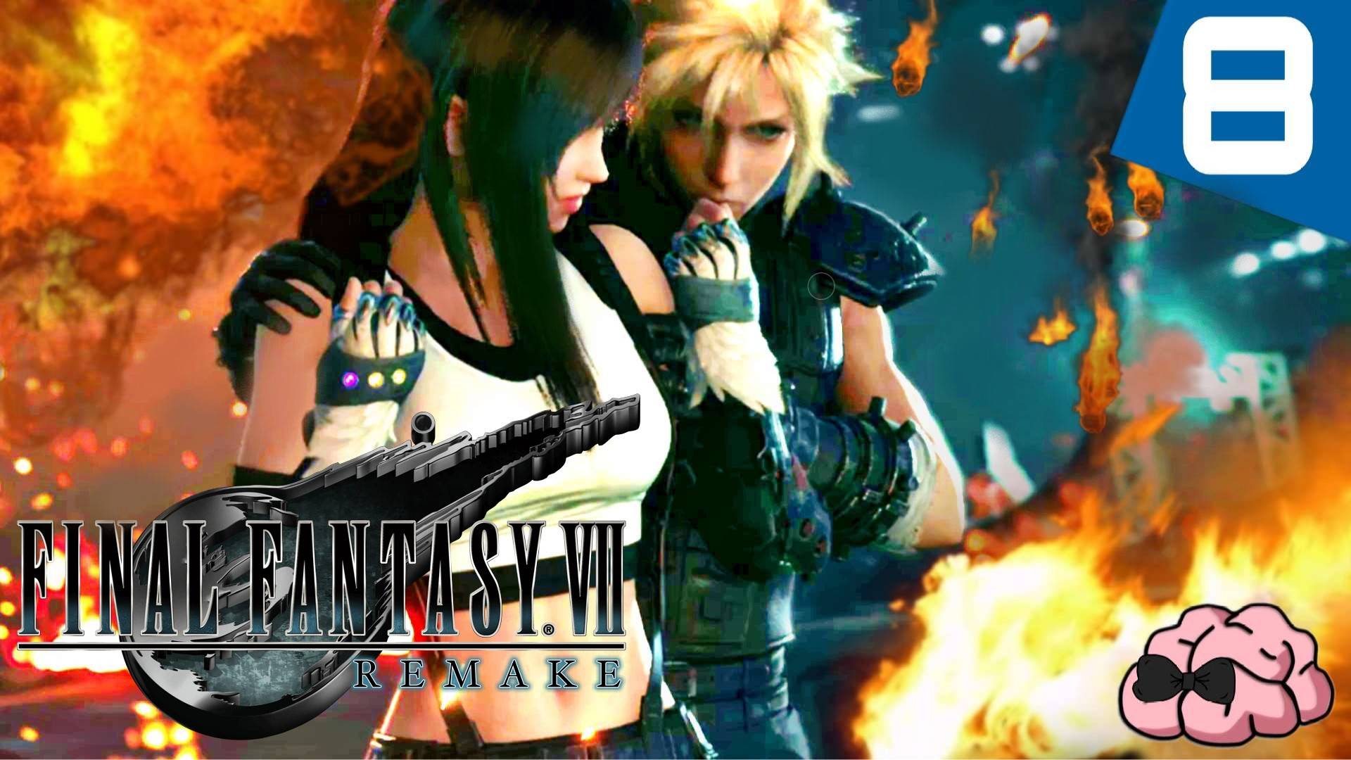 Final Fantasy VII Remake ➼ Страсть и интрига в огне!  ➼ 8 серия
