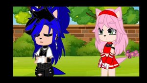 МЕМЕ|| WELCOME TO MY DARKSIDE|| feat Sonic & Amy (Chaos Emeralds AU)