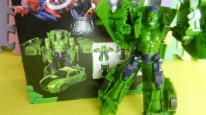 Игрушечные машины и Халк Трансформер. Видео с игрушками