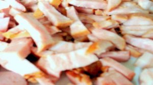 Капуста тушоная с колбасой