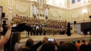 М. Глинка "Славься", исп. сводный хор ДШИ им. М. И. Глинки