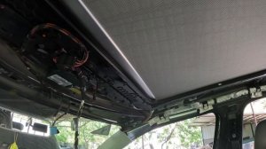 VOLKSWAGEN TIGUAN ШТОРКА ПАНОРАМЫ. УСТАНОВКА