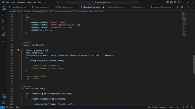 Unity Ammo and Reloading | Unity3d Photon Online Multiplayer Game Development Tutorial