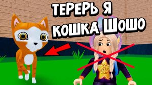 ТЕПЕРЬ Я КОШКА ШОШО 🤷♀️ роблокс игра