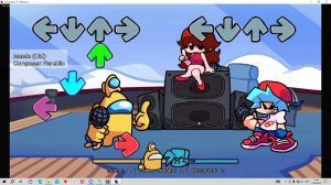 Прохождение Friplee в фнф импостер v5 Restored