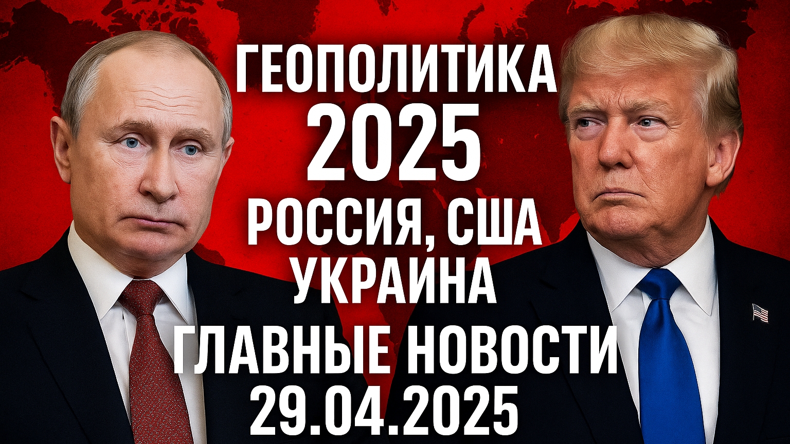 Геополитика 2025: Россия, США, Украина, Трамп и рост золота | Главные новости 29.04.2025