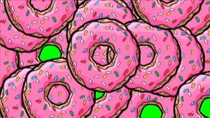 Футаж Пончики