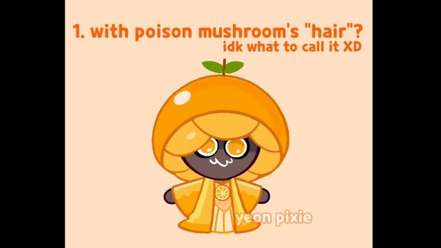 turning poison mushroom cookie to orange 🍊 смотреть онлайн