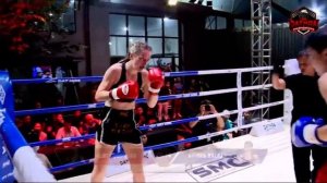 Bianca Thai boxing Hanoi vs Lucy Kant Smc - Muay Thai