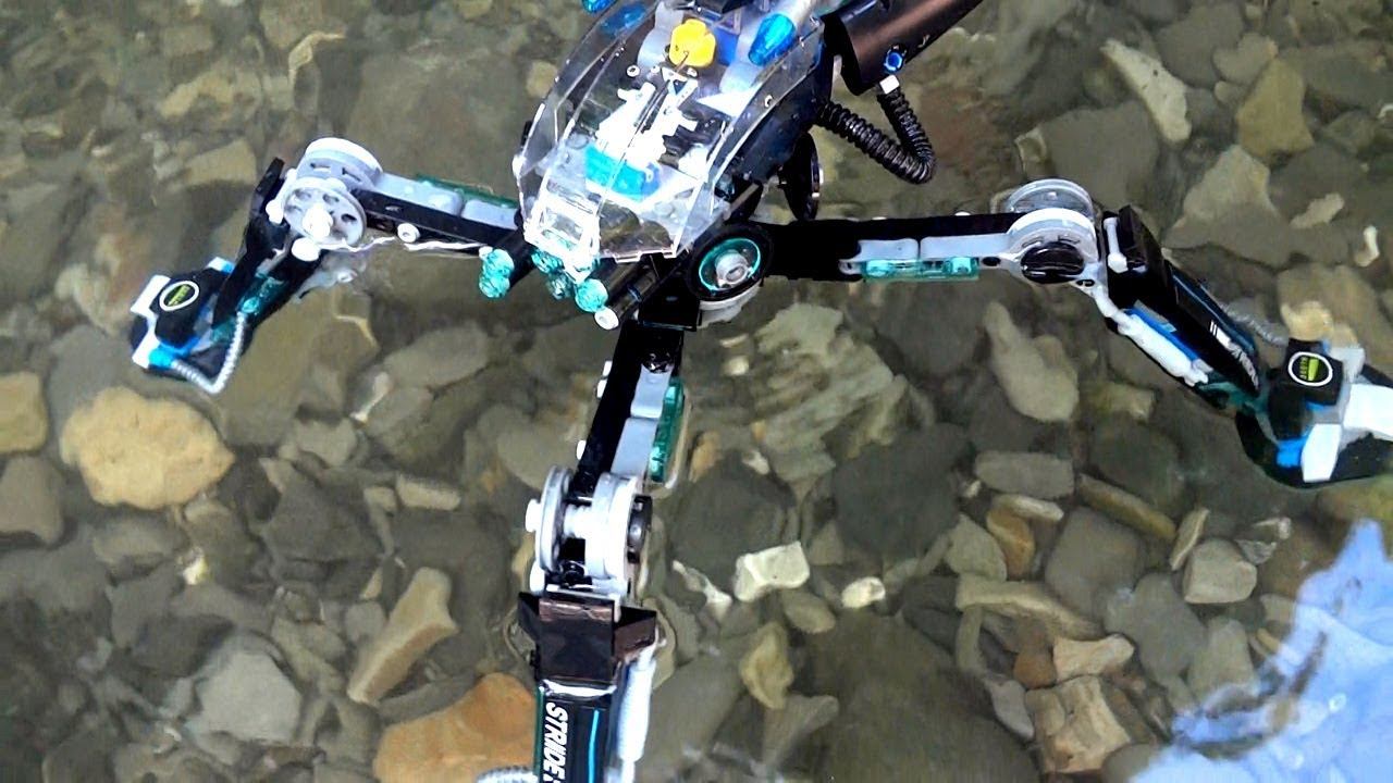 Игрушки Ниндзяго. Ния на водяном роботе. Видео для мальчиков смотреть онлайн