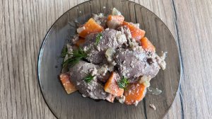 Печень со сливками