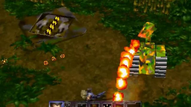 Contra VII. 06. Босс Огнеметчик