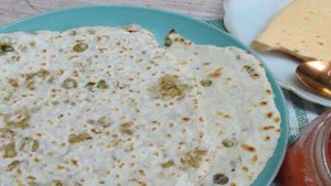 Быстрые лепешки с горохом