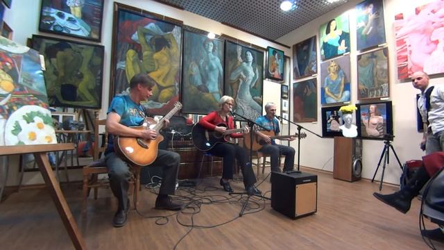MAH00190 Галерея JAZZIUM. 10.11.16. Открытие выставки Арута Хачатряна