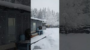 Зима вернулась.