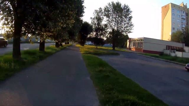 Покатушки по утреннему городу. смотреть онлайн