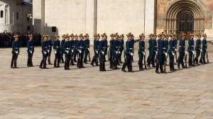 Кремлевский полк (президентский). Пеший и конный развод. 13.05.2017. Косячат. ФСО