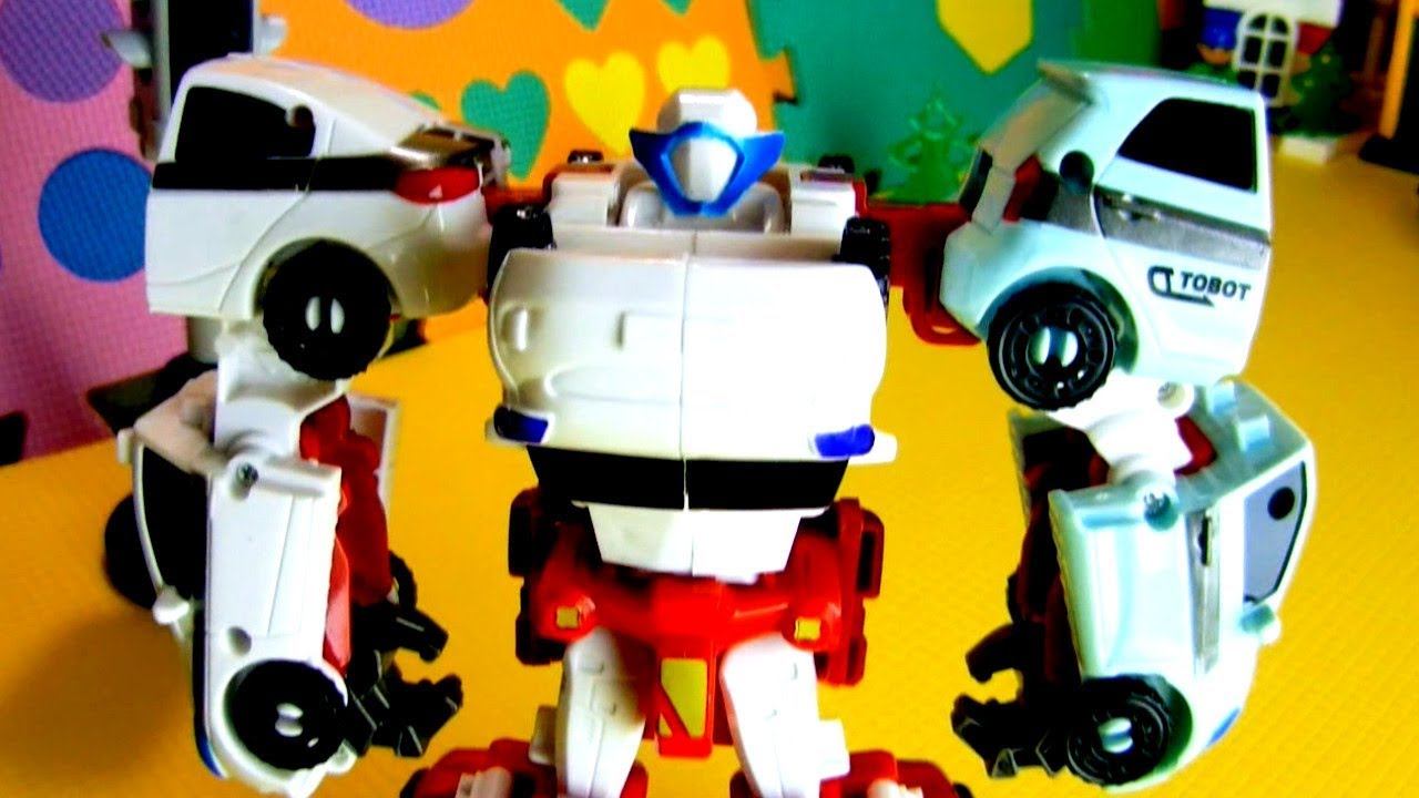 Тоботы - Трансформеры и игрушечные машинки. Видео с игрушками смотреть онлайн