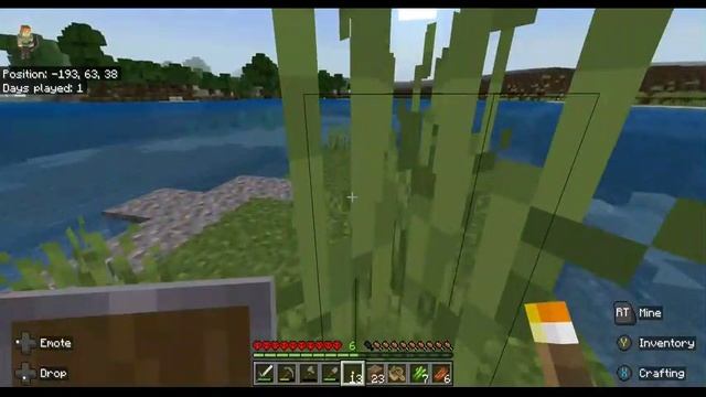 Minecraft Hardcore: Эндермен чуть не убил меня!